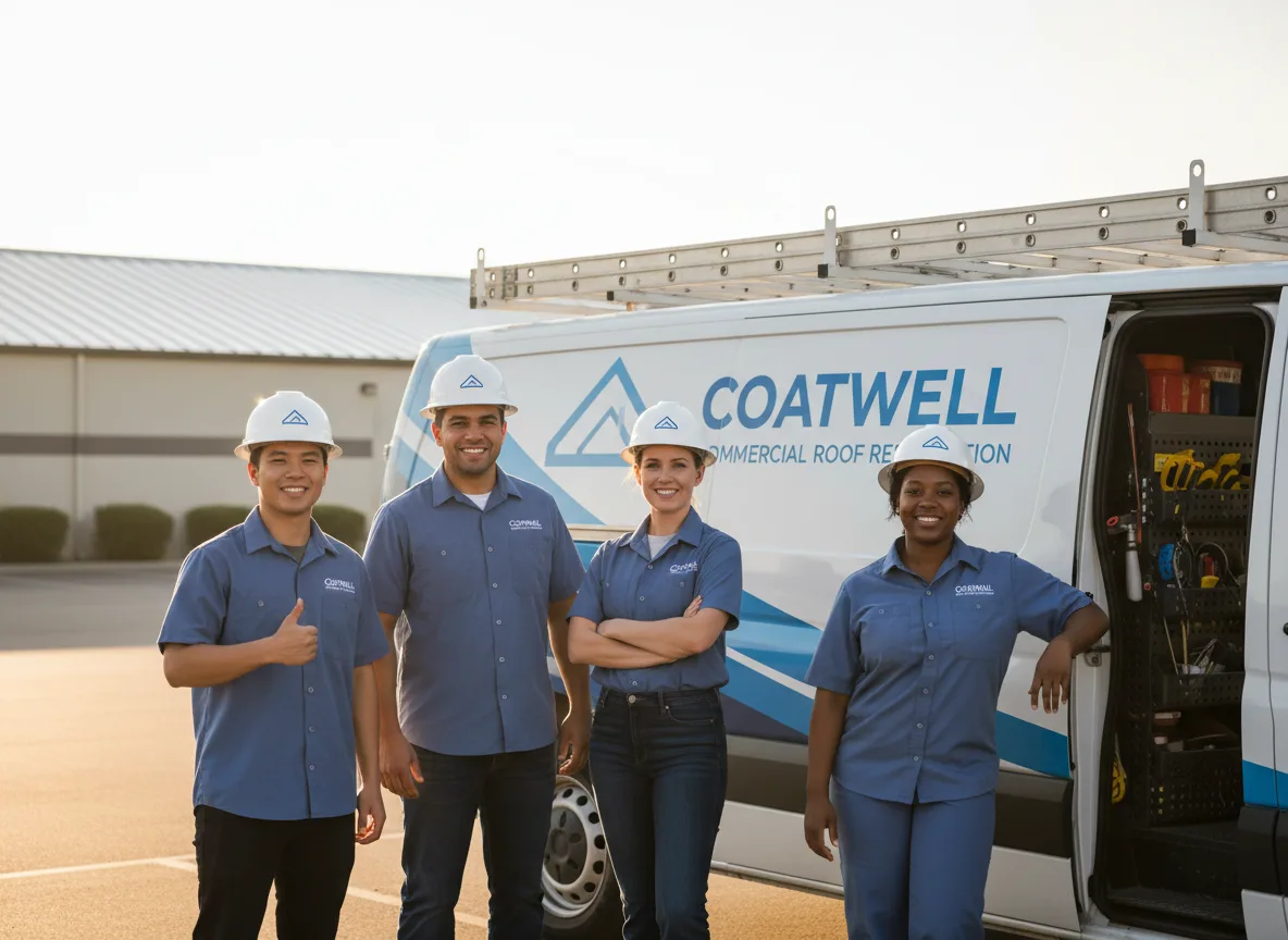 Commercial roof coating company in East Berkshire, VT